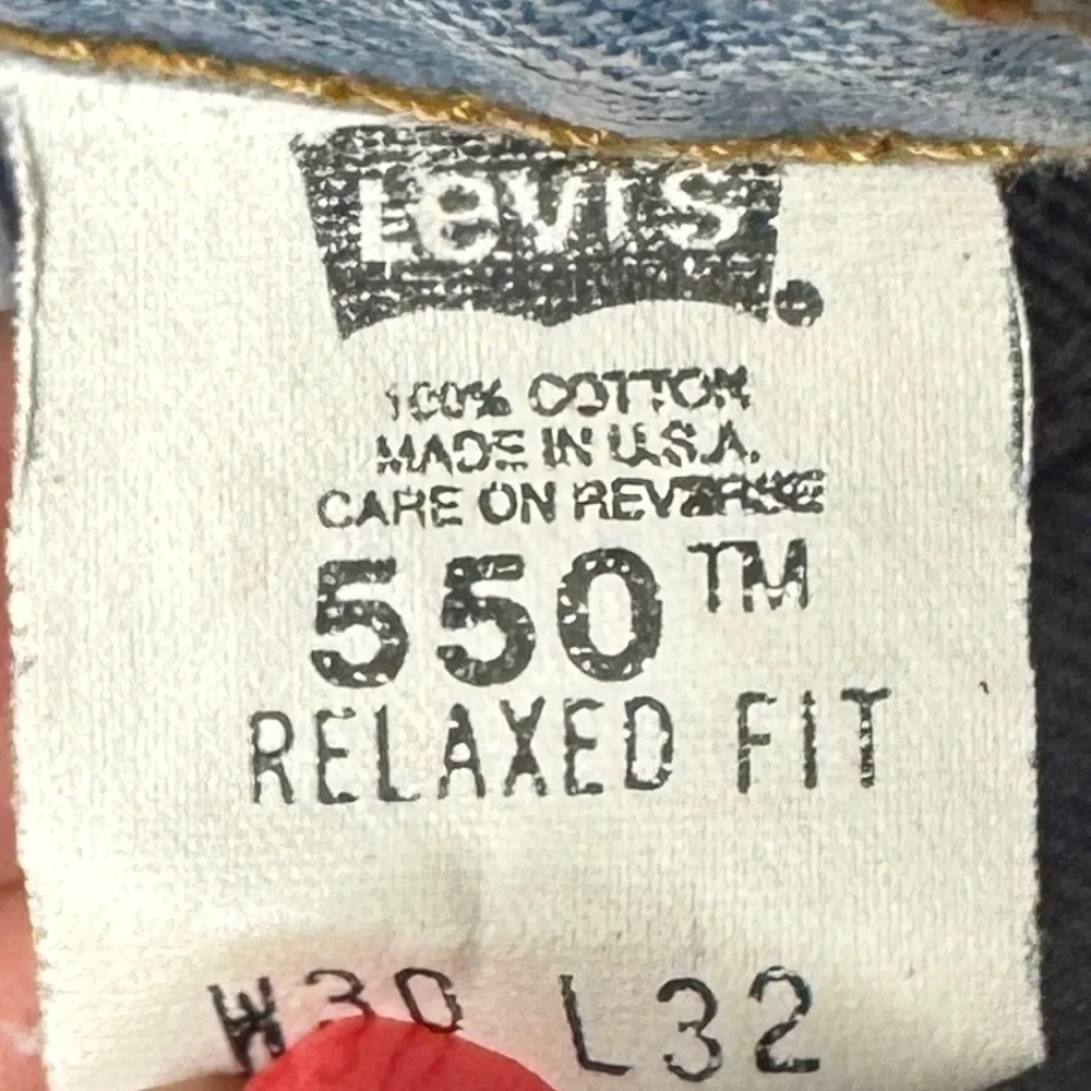 Levi’s 550 Vintage Men’s Jeans Y2K USA‎ Tag Size 30x32